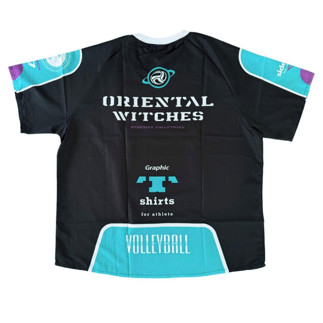 【新品】完売 オリエンタルウィッチーズ ウォームアップTシャツ 半袖ピステ XL