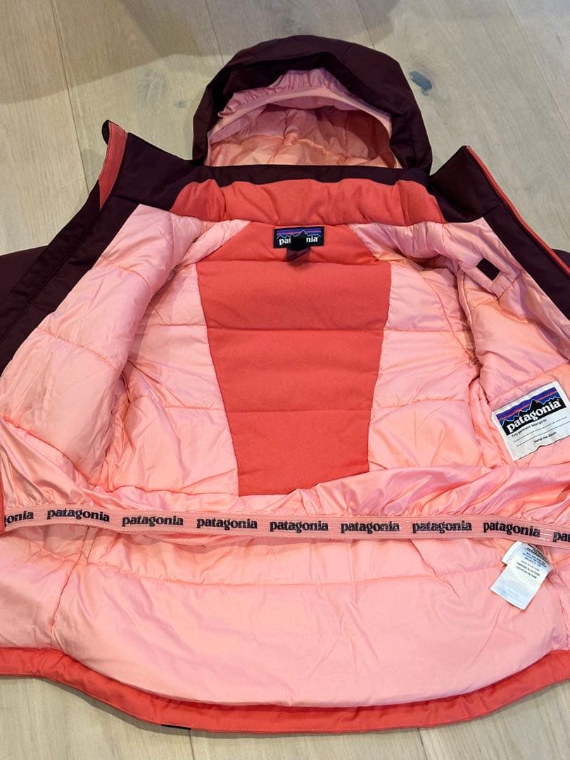 patagonia 子ども用スキーウェア 上下セットS7-8
