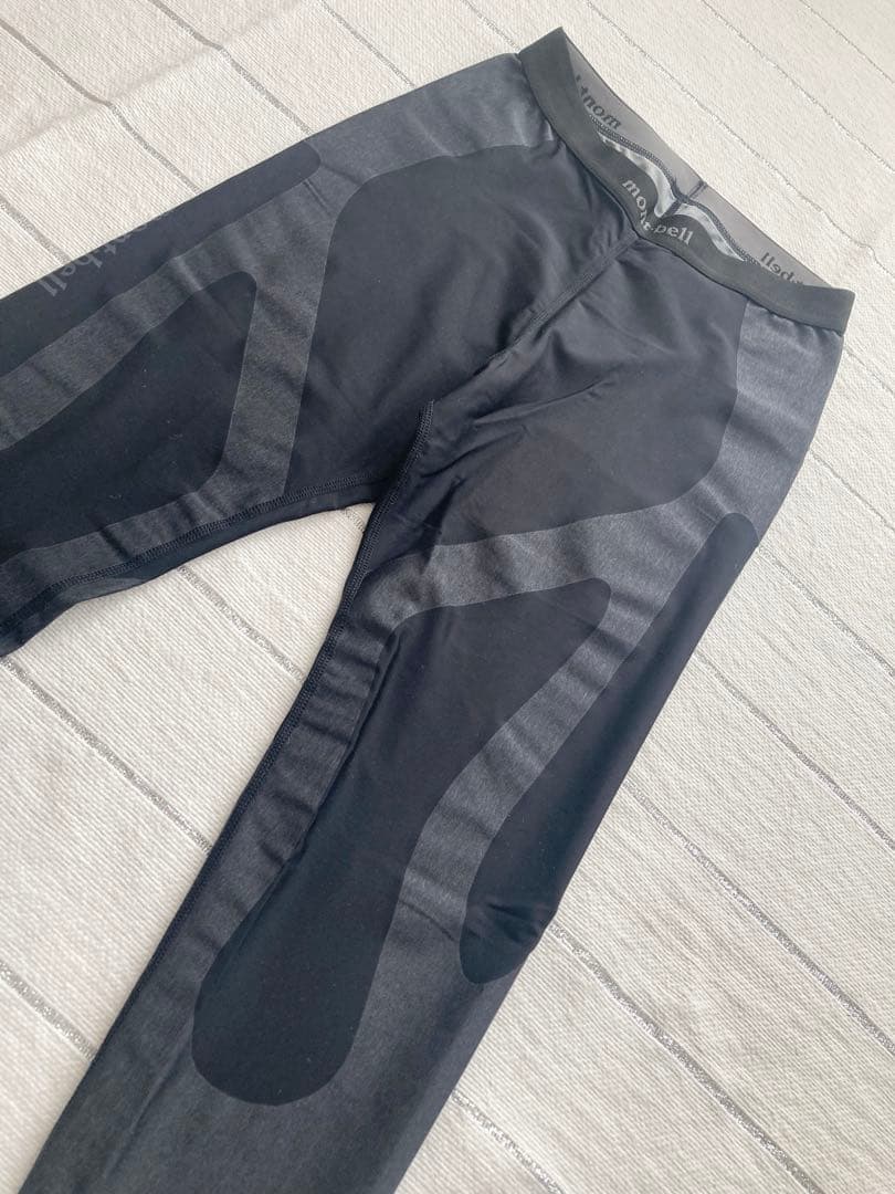 [新品]モンベル サポートテックタイツ 薄手 スポーツタイツ　Mサイズ　女性