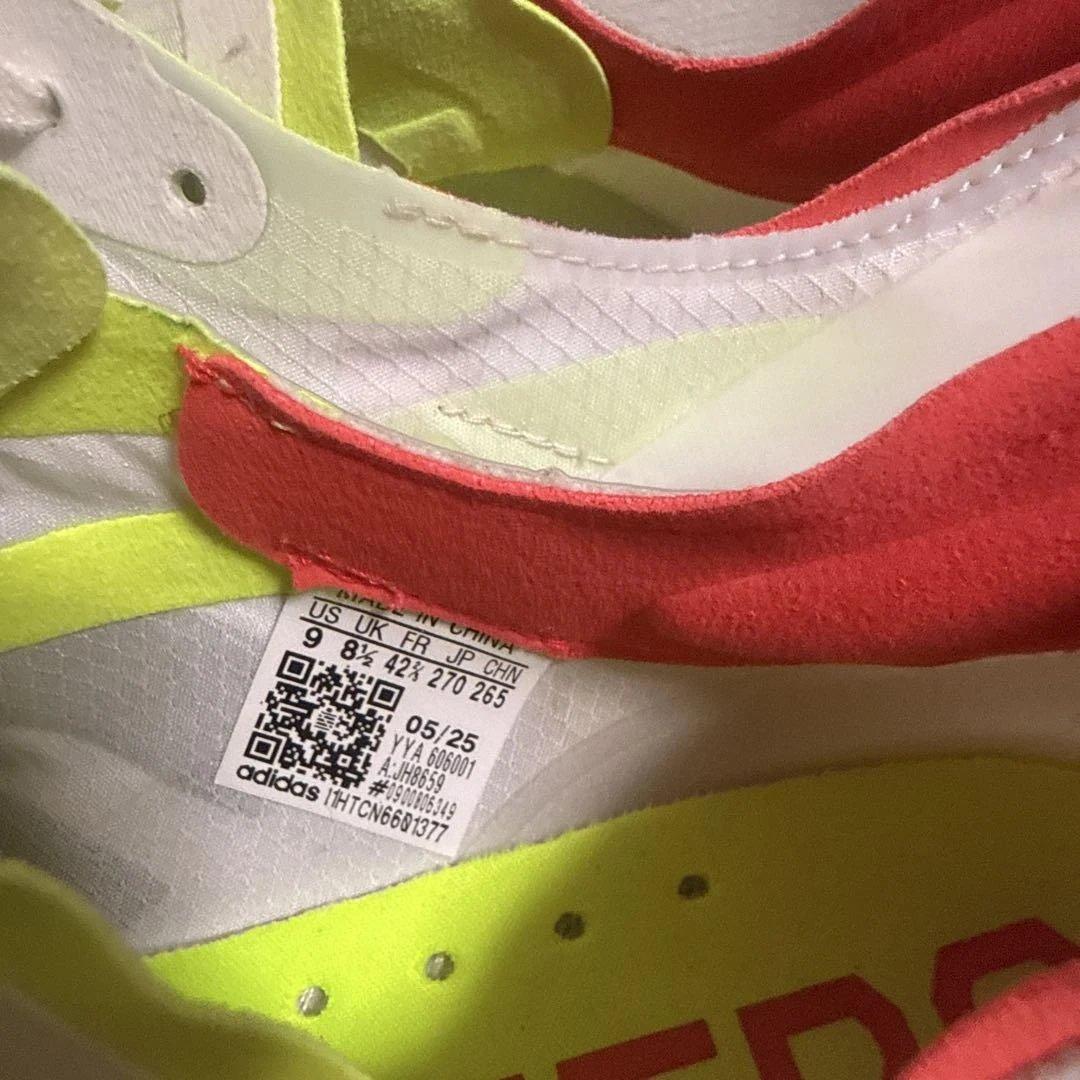 走行距離20キロ位　ADIZERO TAKUMI SEN 11 27cm