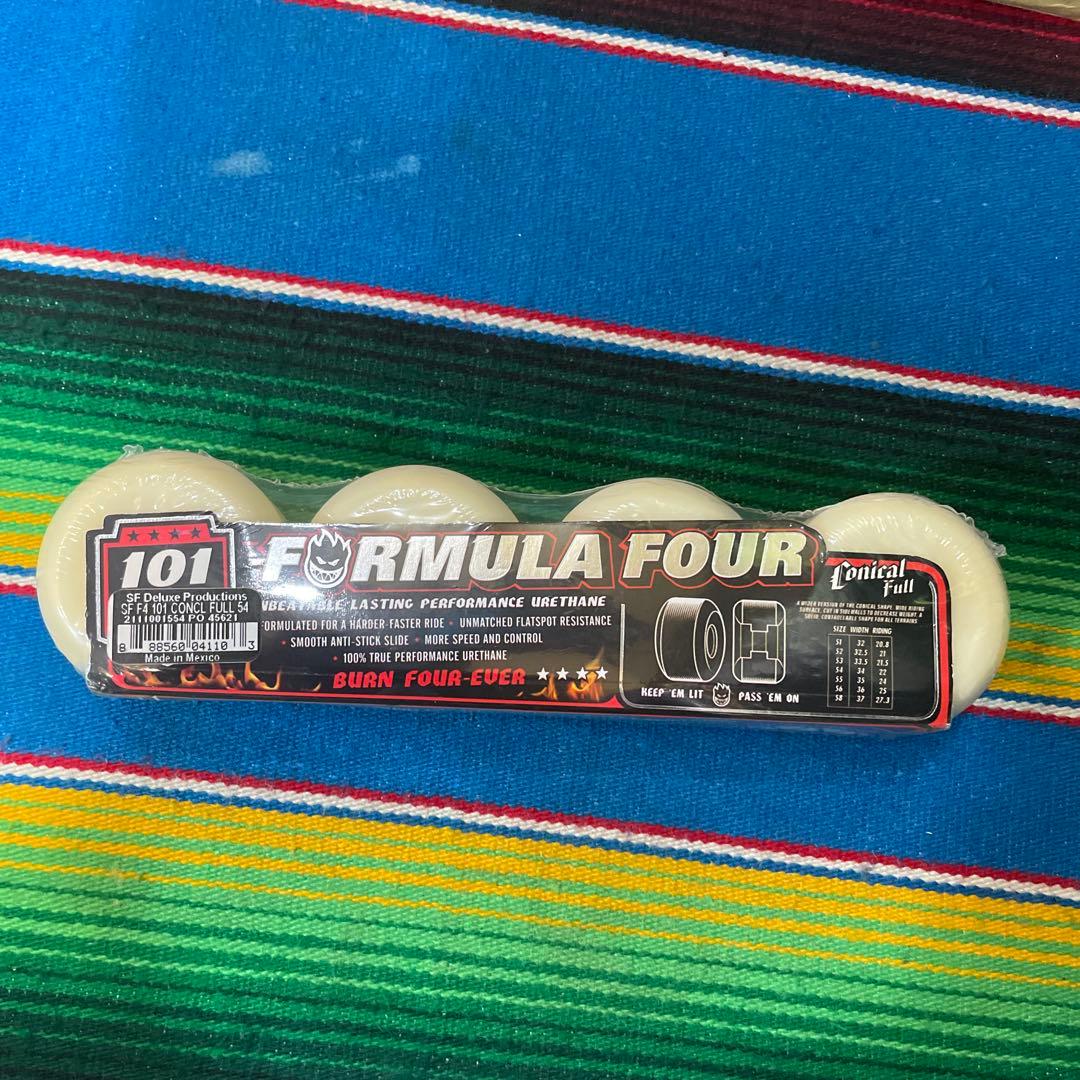 スケートボード SPITFIRE FORMULA FOUR 101DURO 54mm