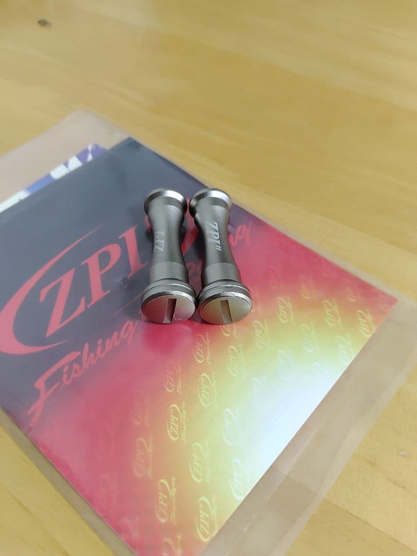 レア品　廃盤　ZPI　マシンカットアルミノブ　S　ナロー　シルバー　2個セット