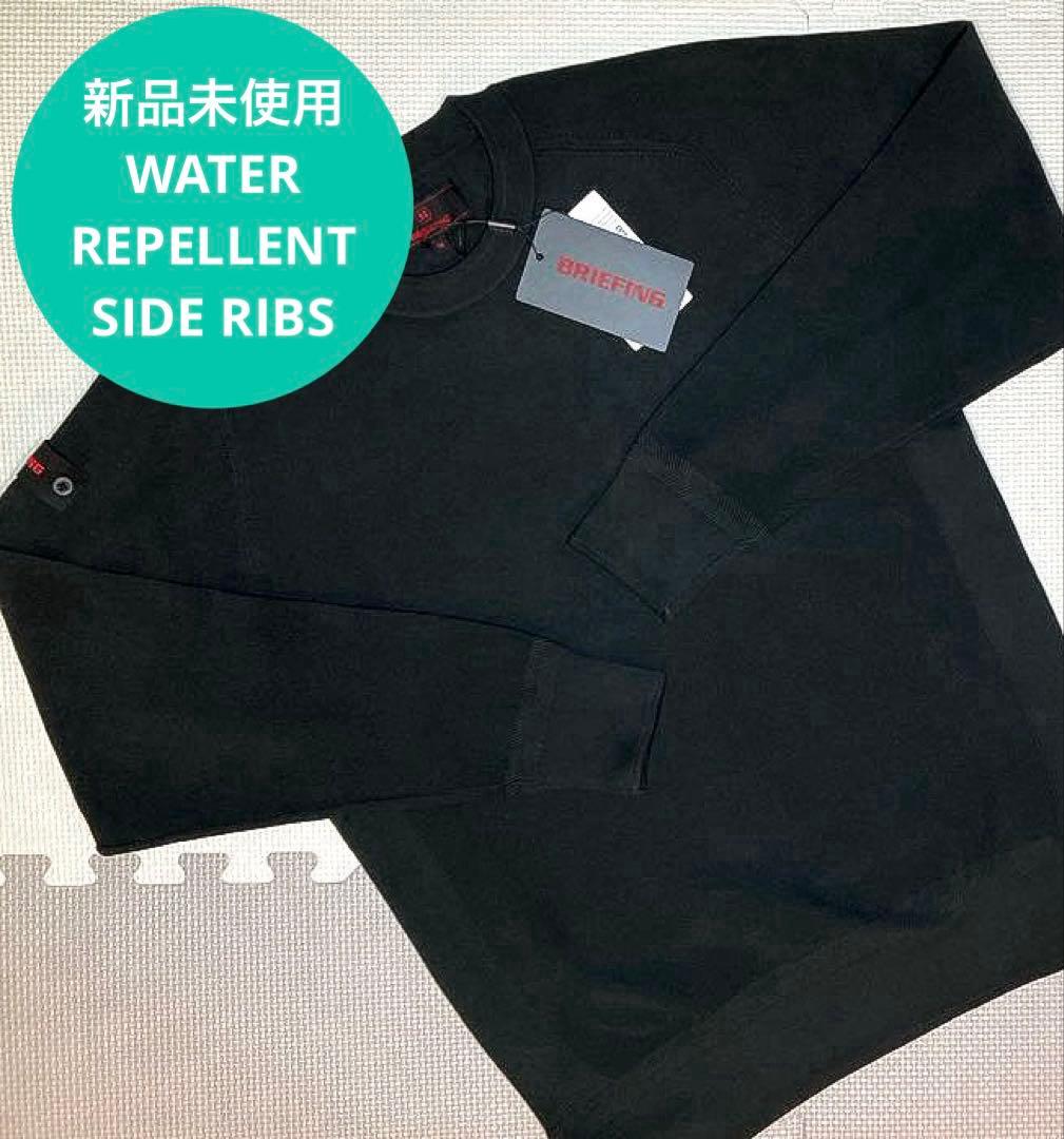 BRIEFING 3D LOGO CREWNECK KNIT（BLACK／M）