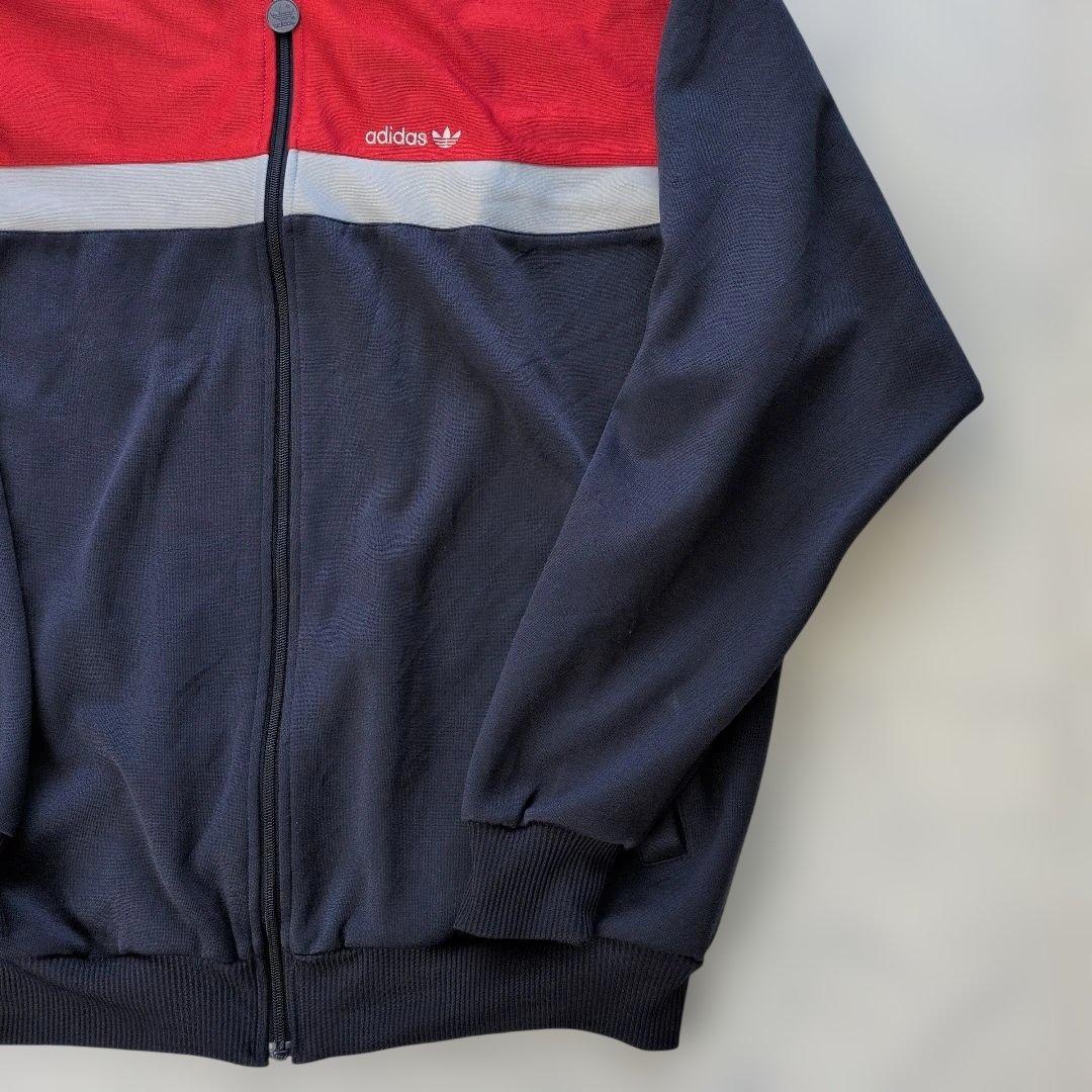 adidas アディダス 銀タグ　ジャージ 80年代 ビッグサイズ