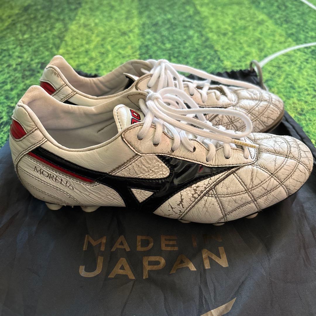 Mizuno モレリア2JAPAN サッカースパイク 23cm ホワイト