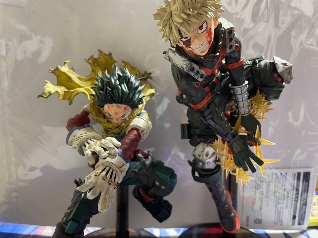 maximatic 緑谷出久 爆豪勝己 フィギュア リペイント