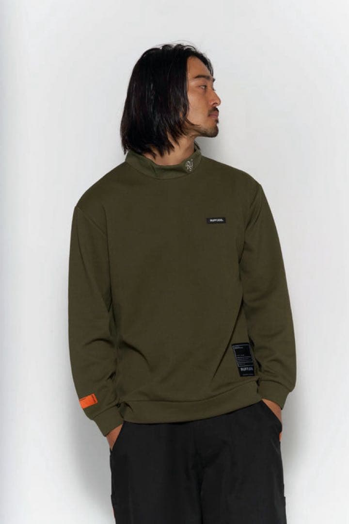 ラフロッグ　サーマルモックネックシャツ　XL