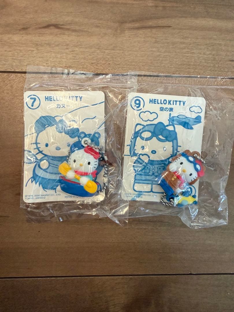 レア 2000年　ハローキティ マスコットキーホルダー　フィギュア 10個セット