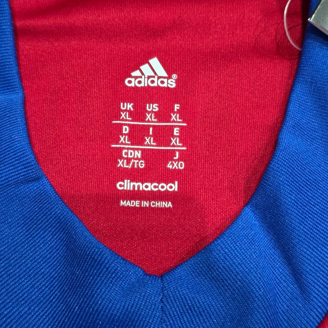【未使用】チェスカモスクワ　本田圭佑　ユニフォーム　4XO　レッド　adidas