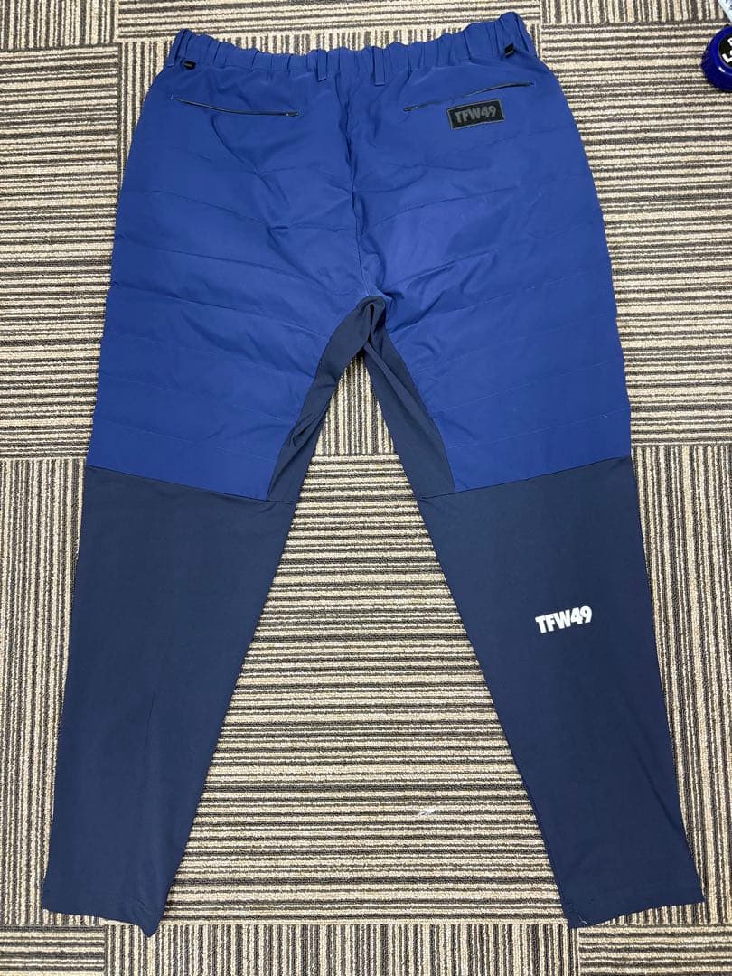 定価4.2万　TFW49 ダウンパンツ　ネイビー　XL ゴルフ