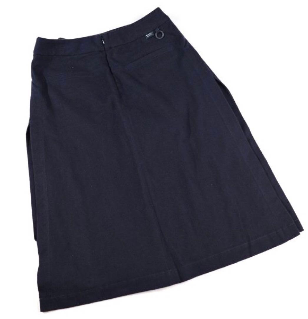 【PEARLY GATES】ネル×ジョーゼット テープベルト スカート・0番S