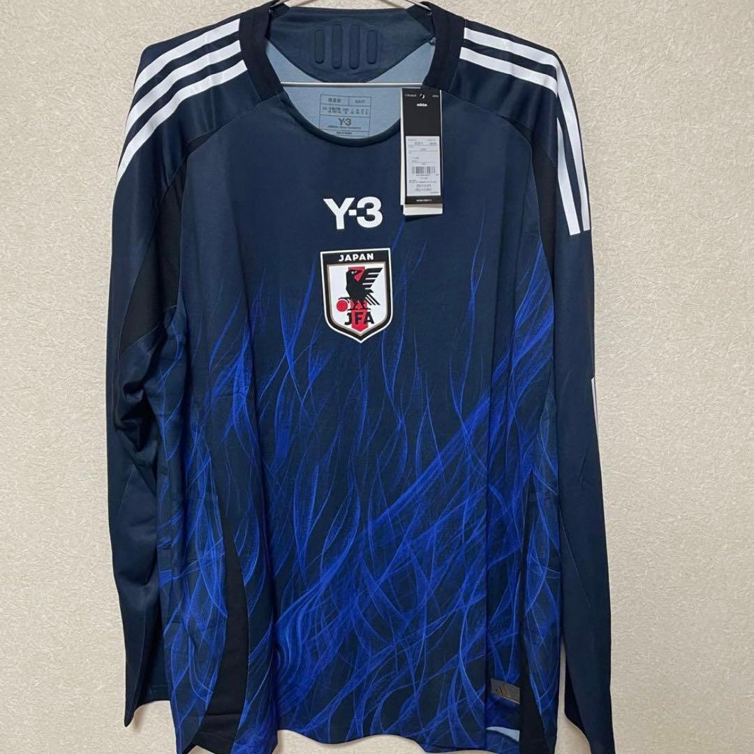 Y-3 日本代表 2024 ホーム オーセン長袖 XL 新品 定価18700