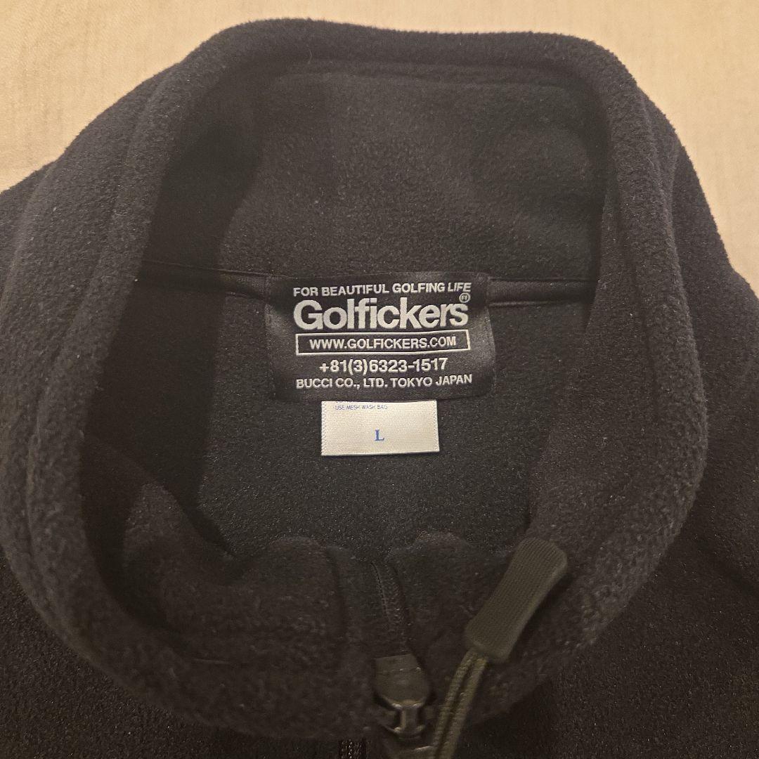【新品Lサイズ】Golfickers ブラック ベスト