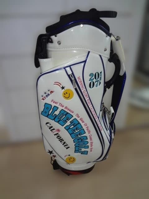 ブルーティー（BLUE TEE GOLF）スタンド式キャディバッグUSED美品
