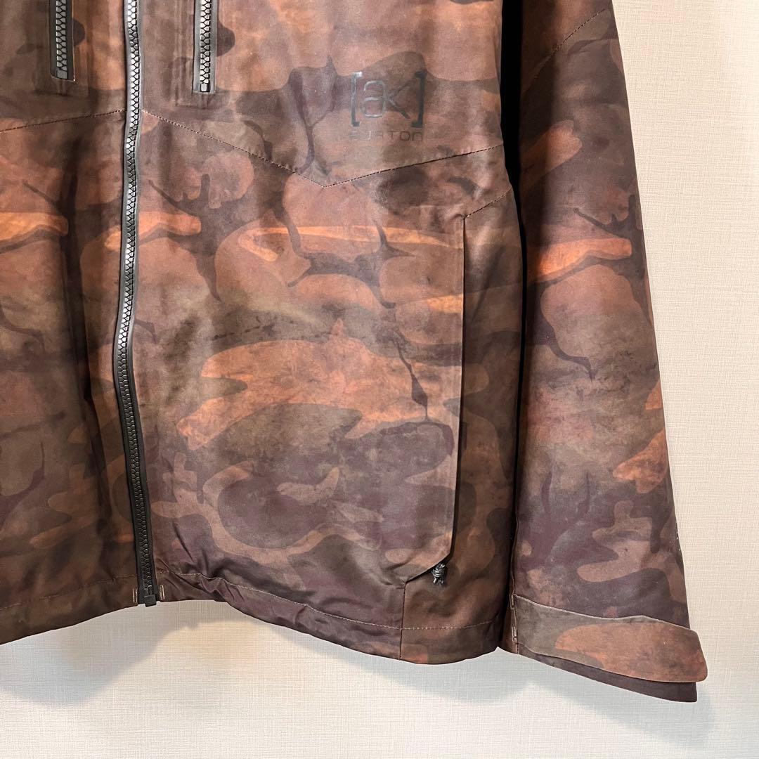 BURTON [ak] GORE-TEX® スノーボードジャケット XS カモ柄