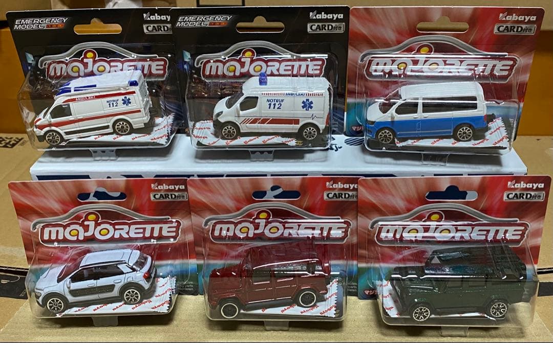 新品未開封　マジョレットミニカー　エマージェンシーコレクション　フルコンプセット