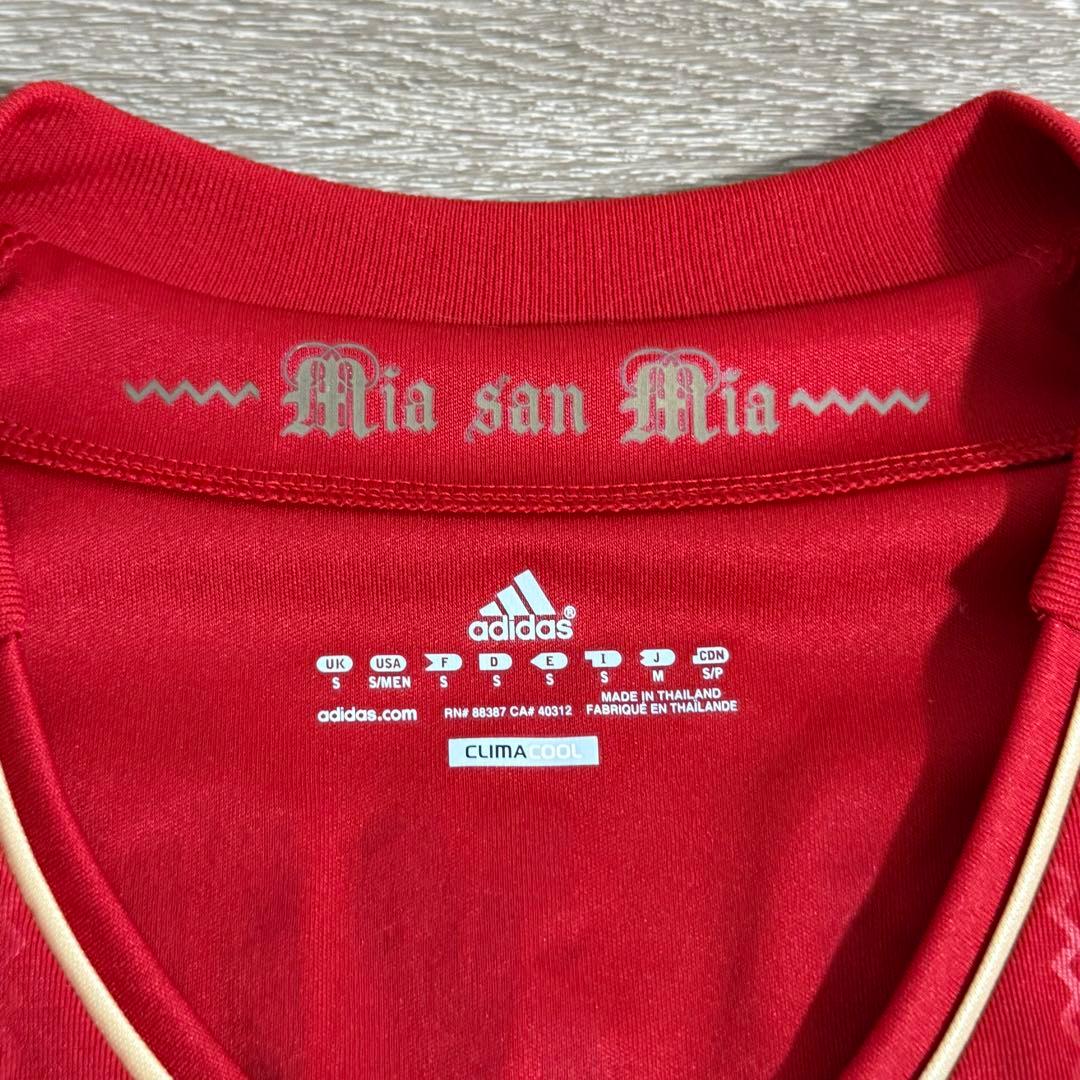 adidas 正規品 バイエルンミュンヘン 11/12 長袖 ホームユニフォーム