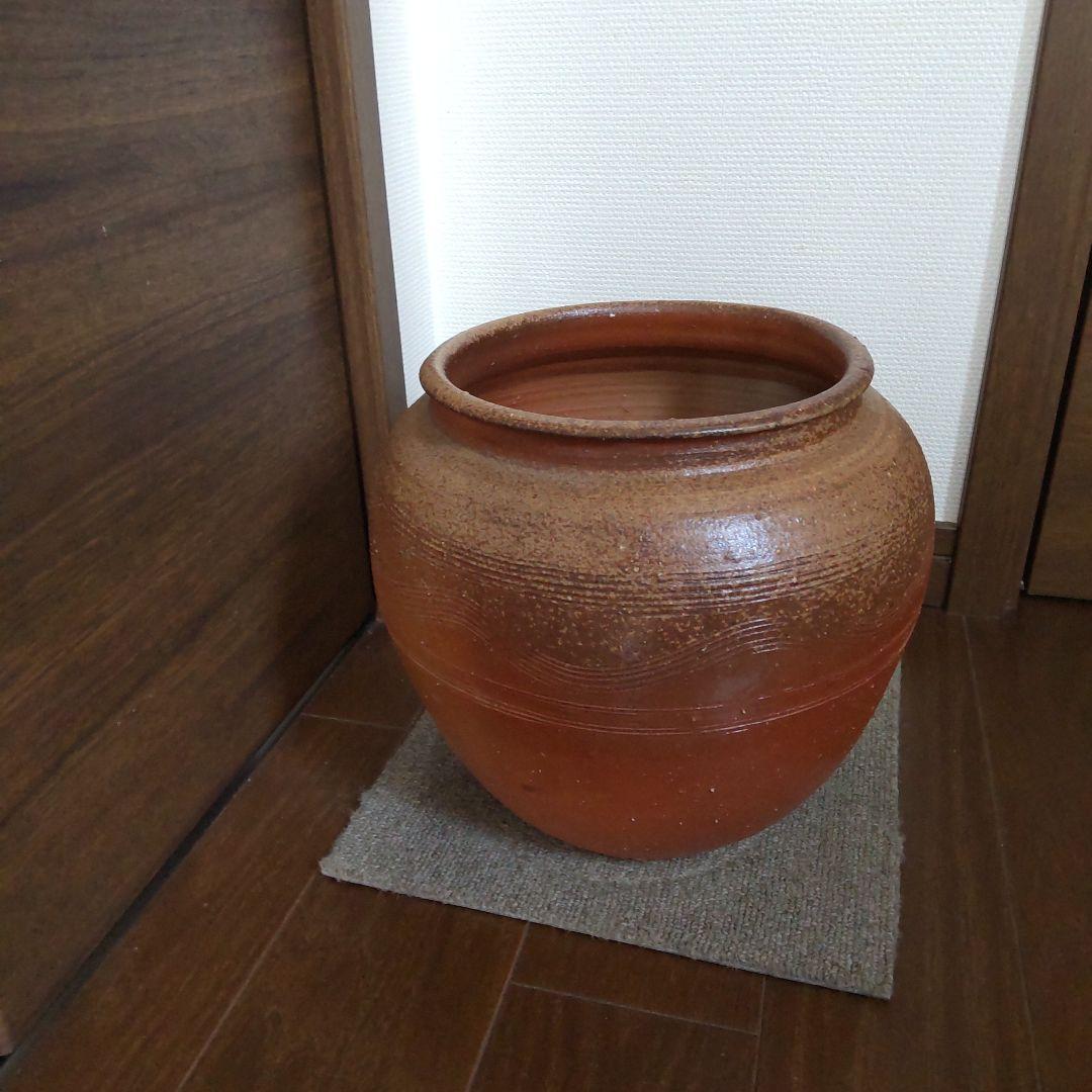 寒風　中壺　10　備前焼