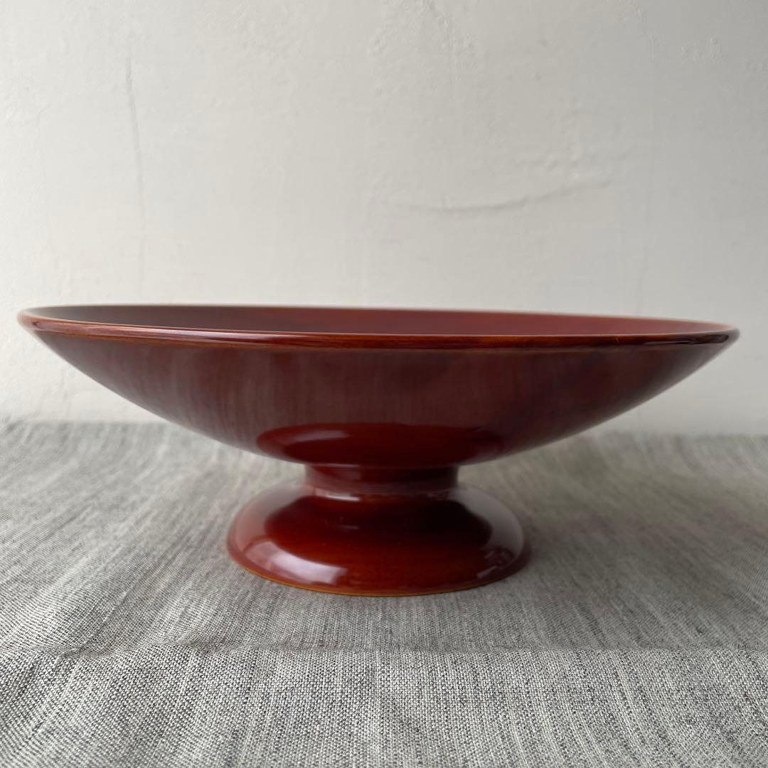 春慶塗 木製 漆器 コンポート 脚付き 菓子器 フルーツボウル
