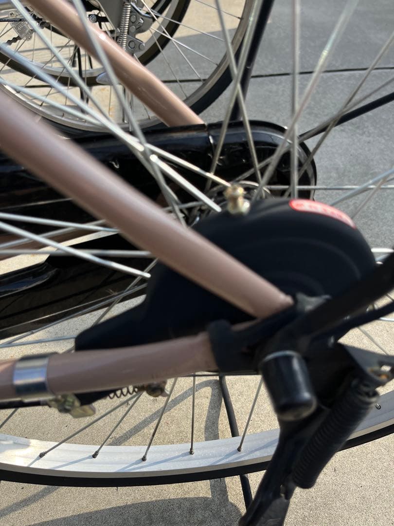 【神奈川県　川崎区　引き取り】ママチャリ 26インチ自転車 カゴ/鍵/ライト付