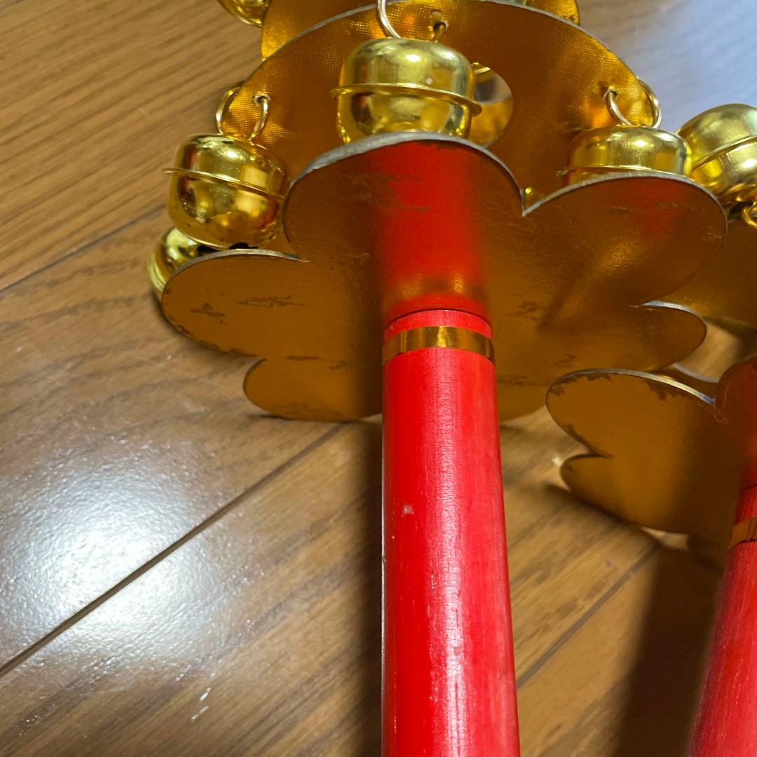 日本舞踊 鈴付き道具 3個セット