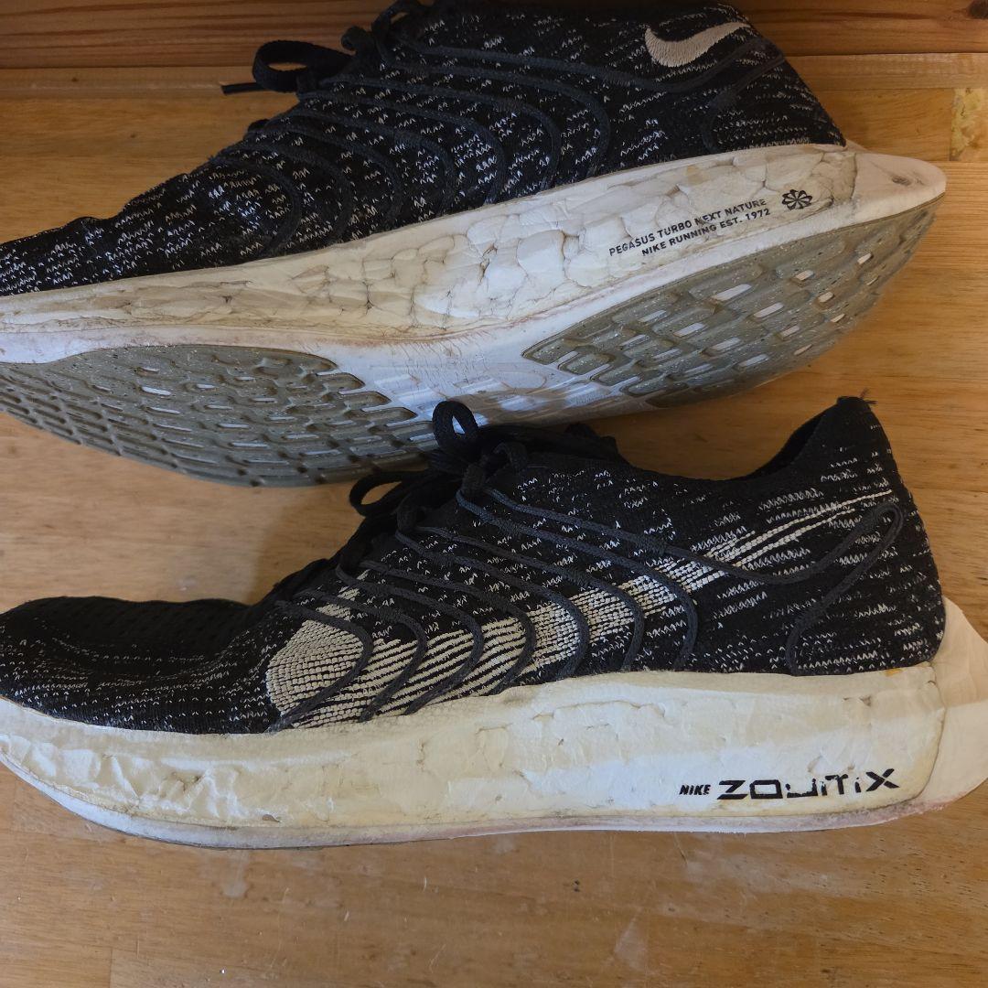 NIKE ナイキ ペガサス ターボネクストネイチャー 黒 26.5㎝