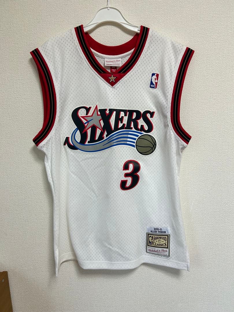 NBA アレン・アイバーソンユニフォーム　2000〜2001シーズン　Mサイズ