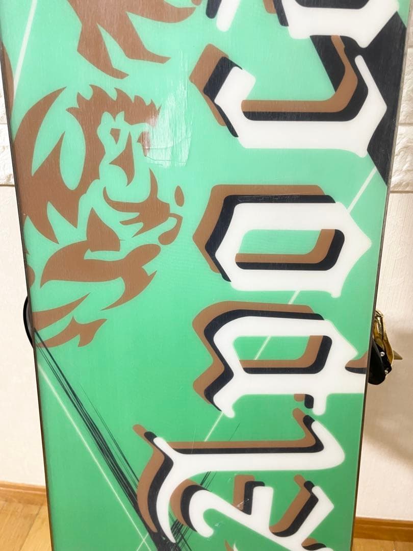 【使用回数２回】イエローバス ビンディング 157cm スノーボード ２点セット