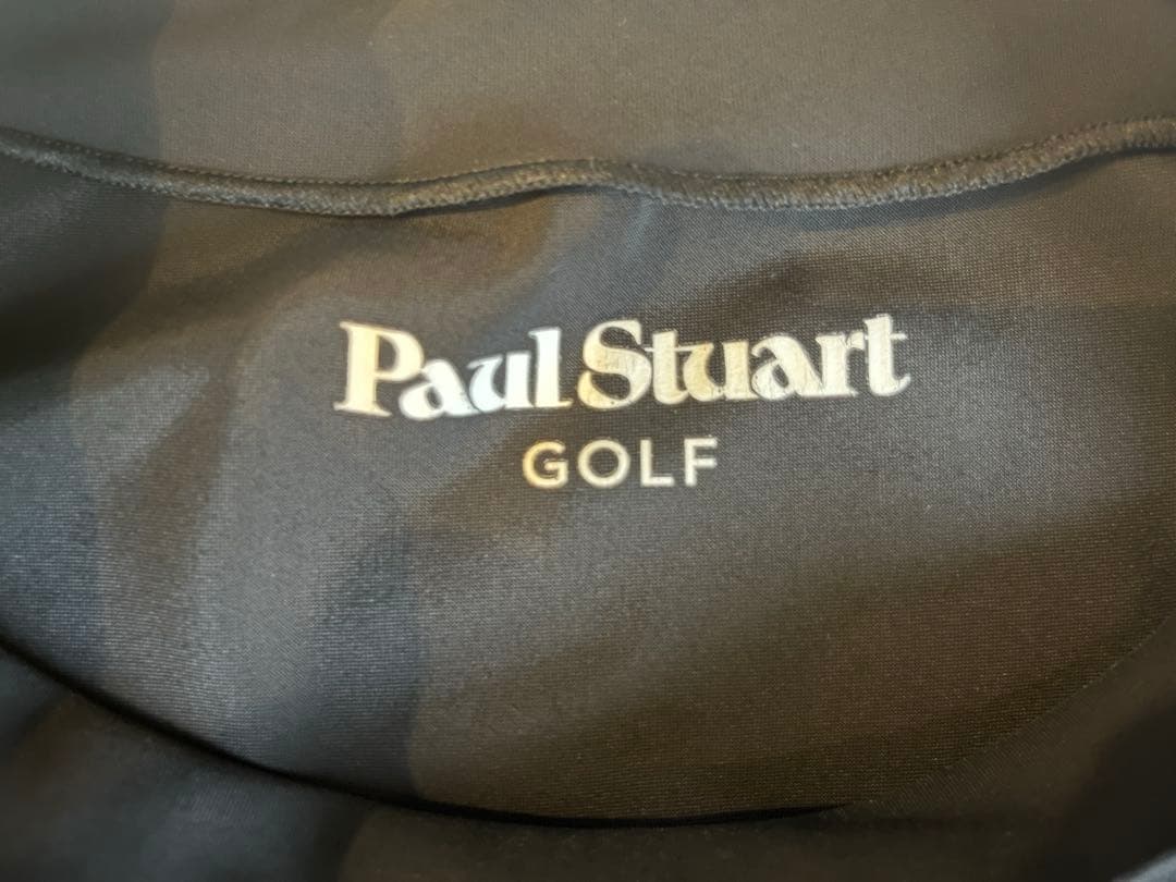 Paul Stuart 黒 ポロシャツ