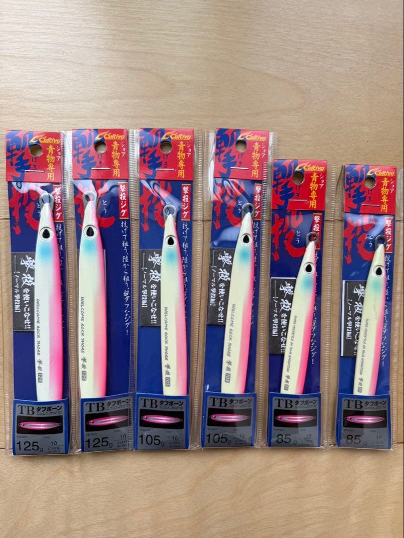 撃投ジグ　10本セット