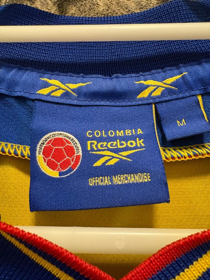 98年　コロンビア代表ユニフォーム　バルデラマ　レトロ