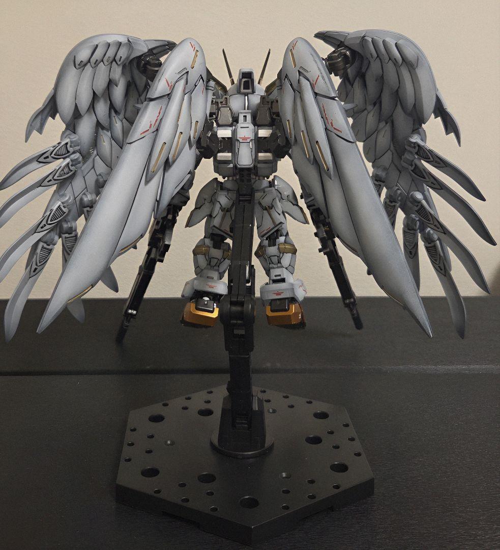 MGSD ウイングガンダムゼロ EW スノーホワイトプレリュード 全塗装完成品