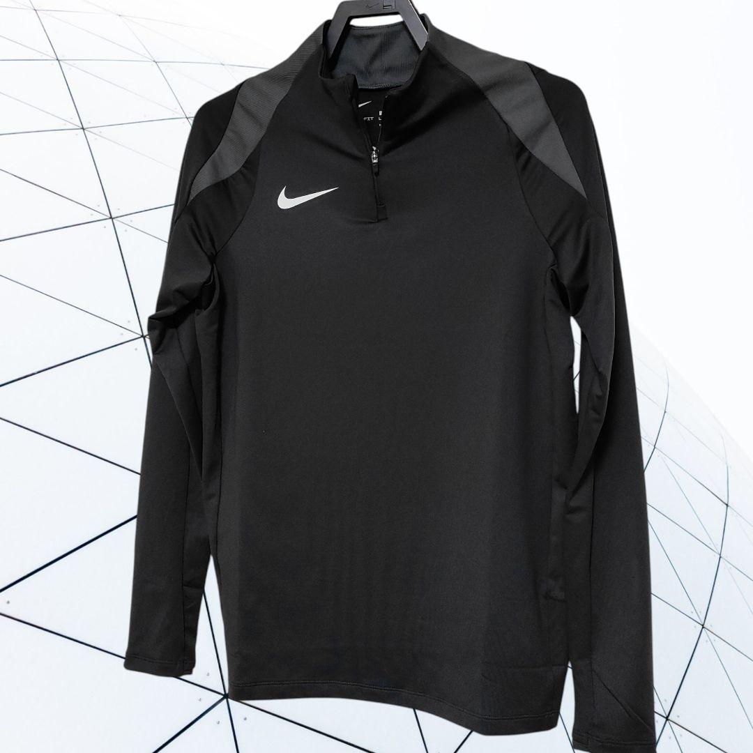 ✨新品タグ付き✨NIKE ピステトップ サッカー 1/2ジップ ブラック《L》