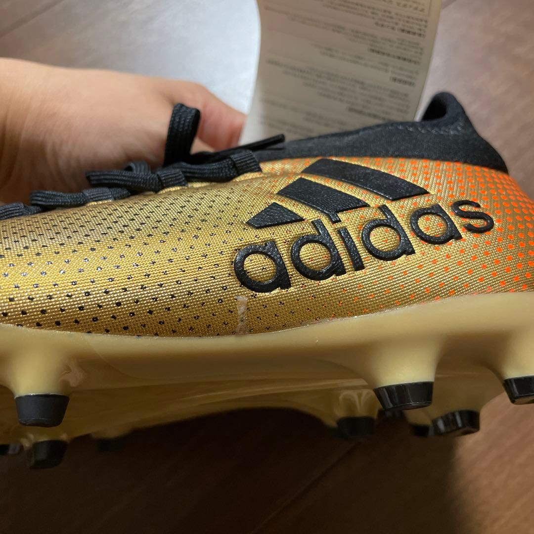 【新品】アディダス　スパイク　22センチ X 17.1FG