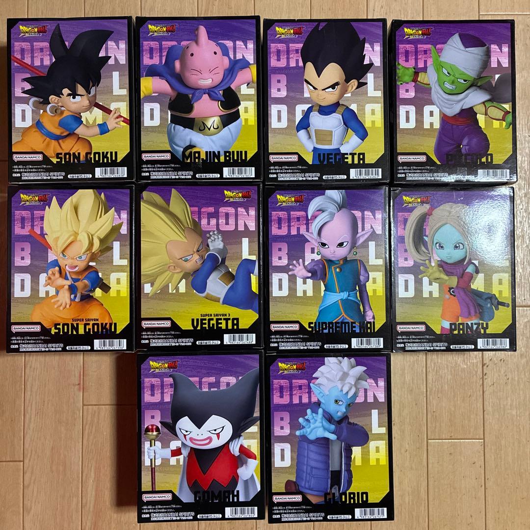 ドラゴンボールDAIMA パネル付きフィギュア10種セット