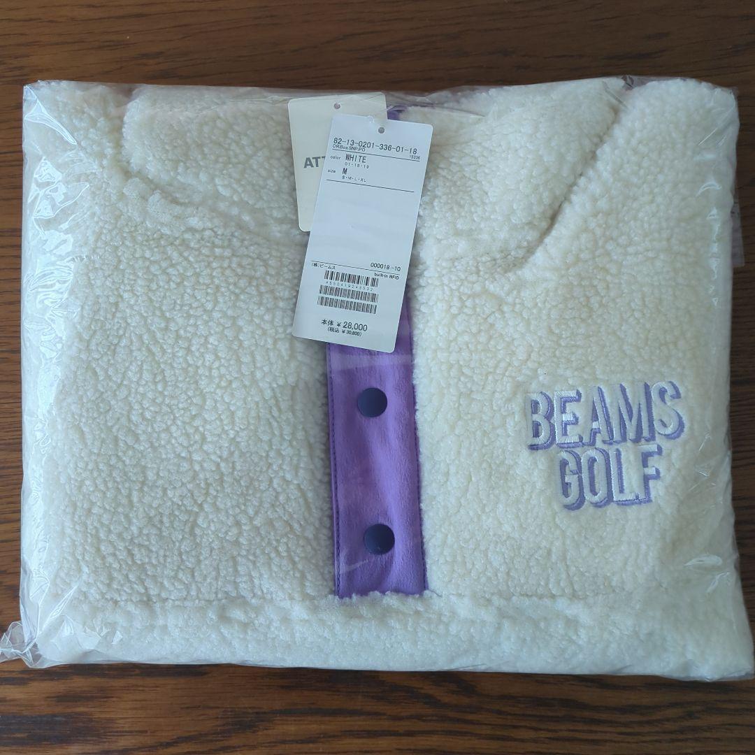 ■新品未使用 BEAMS GOLF ORANGE LABEL ボア　プルオーバー