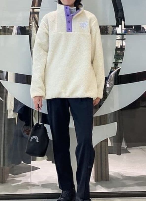 ■新品未使用 BEAMS GOLF ORANGE LABEL ボア　プルオーバー
