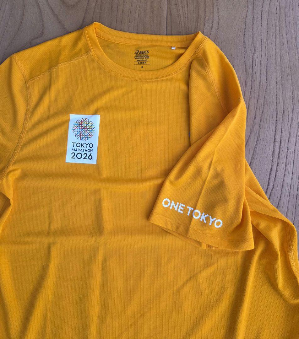 東京マラソン2026 限定フィニッシャーTシャツ　ASICS