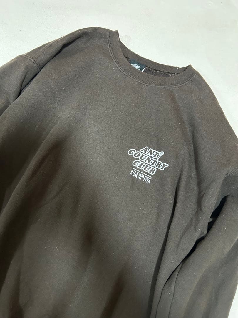 ANTi COUNTRY CLUB × & SONS LOGO SWEAT