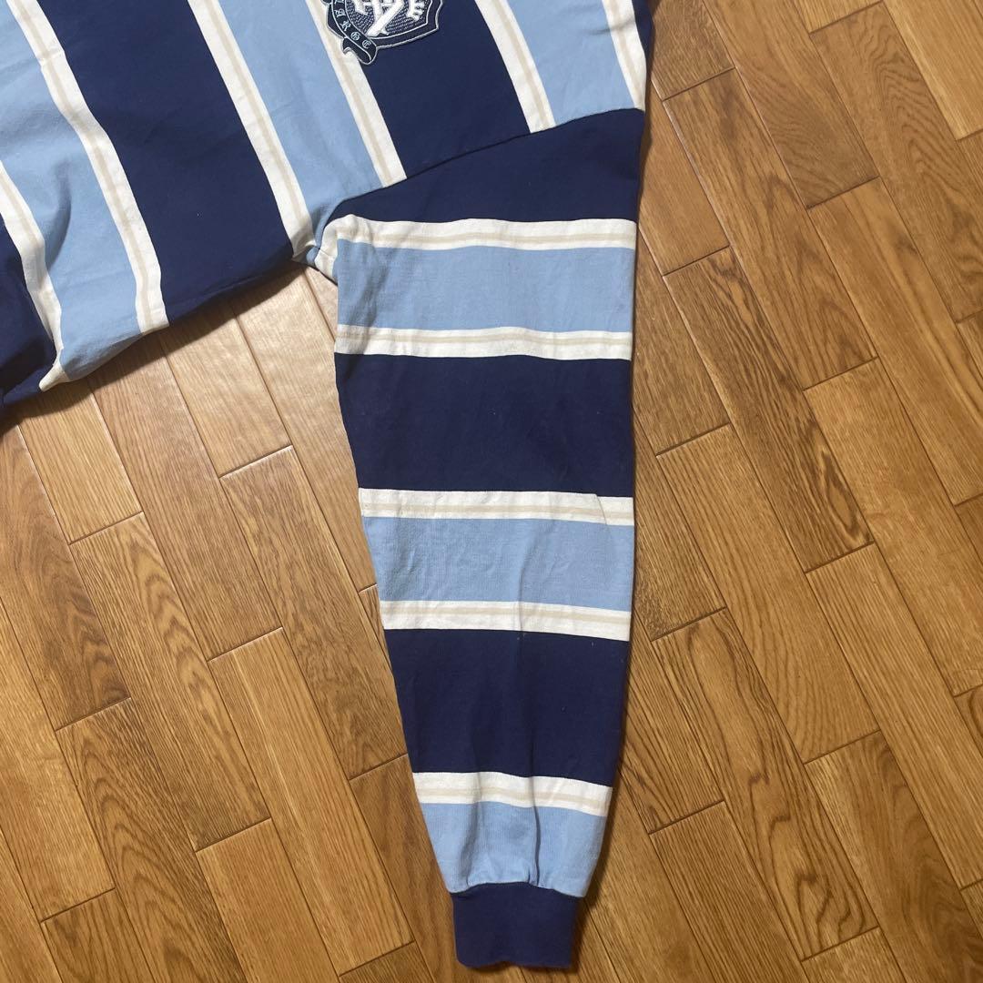 XLARGE ストライプ ラガーシャツ Mサイズ