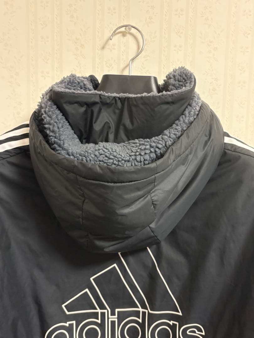 【美品/即日発送】adidasアディダスベンチコート<160cm>