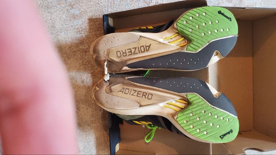 adidas 26㎝ タクミセン8 takumisen8ブラックグリーン