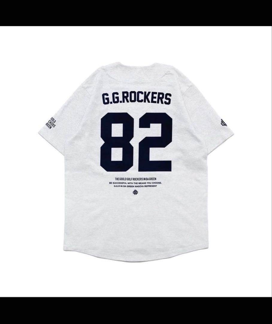 gooldgolfrockers ゴールドゴルフロッカーズ　ベースボールシャツM