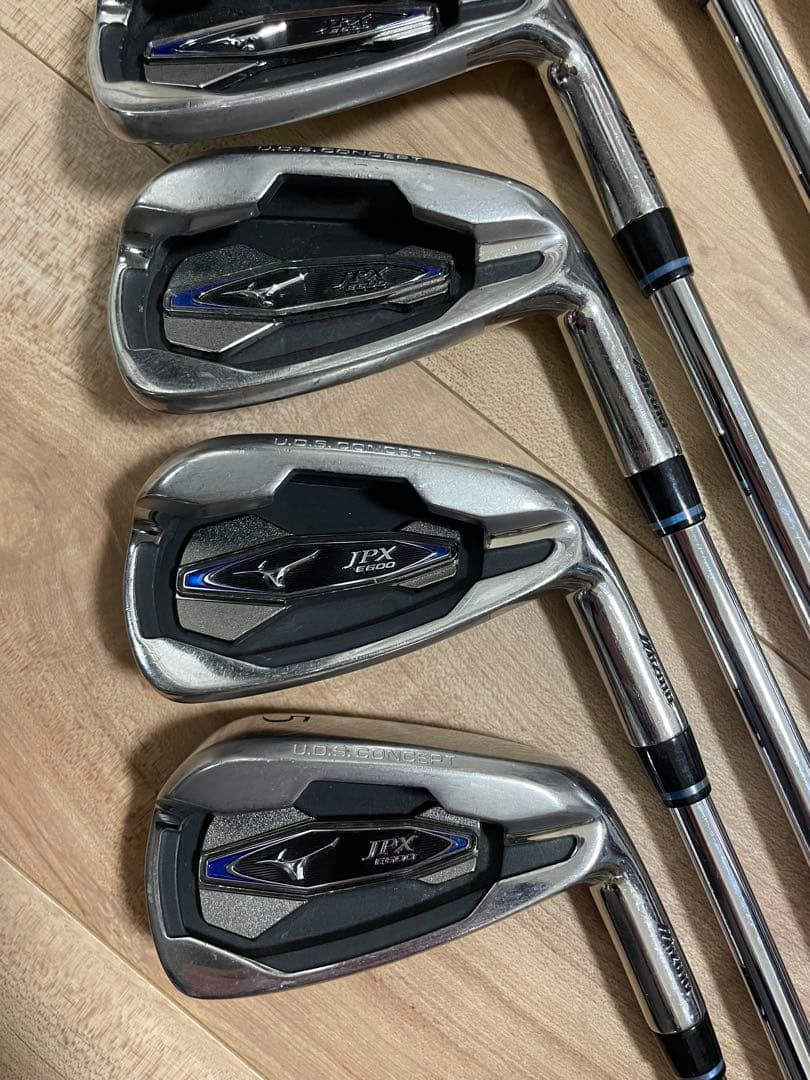 MIZUNO JPX E600 アイアン6本セット 5i〜PW スチールSR