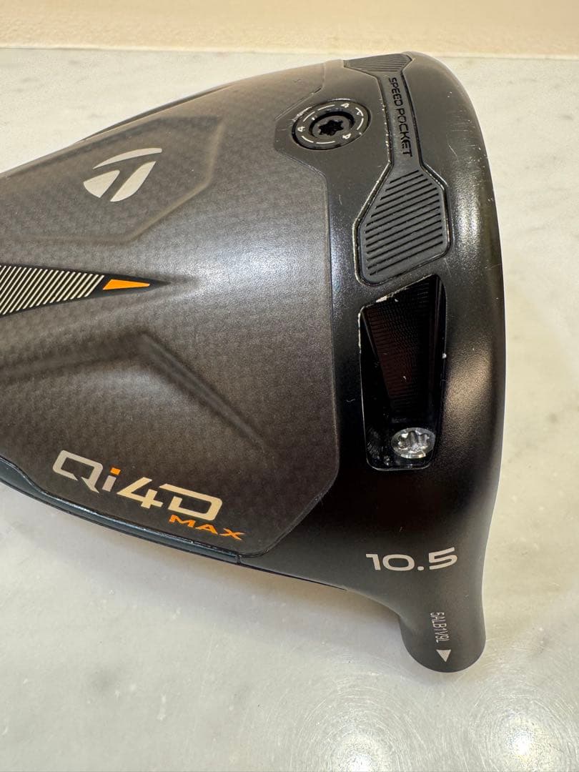 テーラーメイド Qi4D MAX ドライバー 10.5度 ヘッドのみ 日本仕様