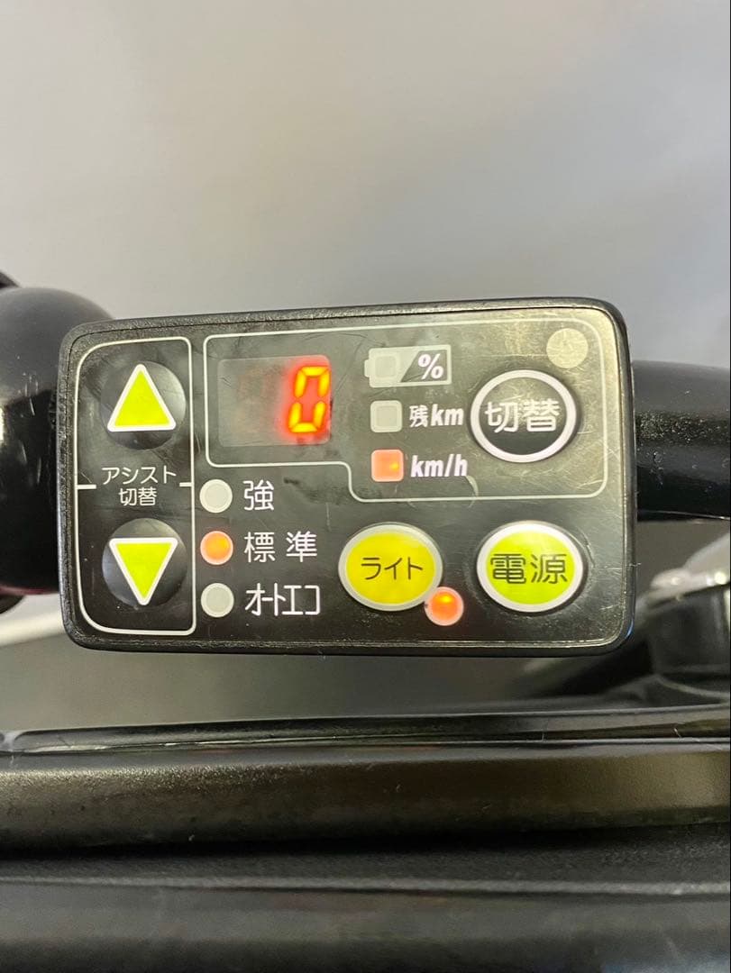 1年保証 ヤマハ　パスキッス　20インチ　子供乗せ　赤色　電動アシスト自転車