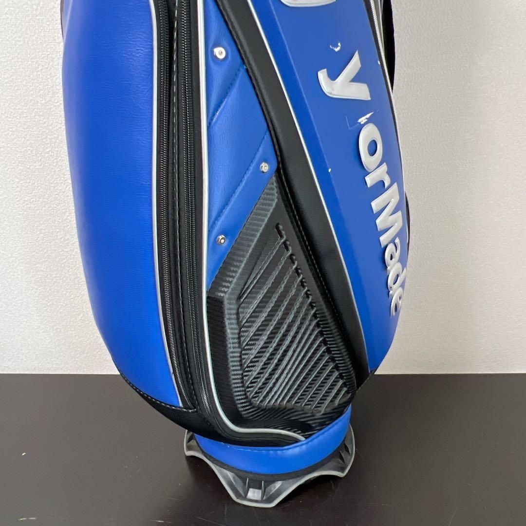 テーラーメイド キャディバッグ 5分割 ブルー×ブラック TaylorMade