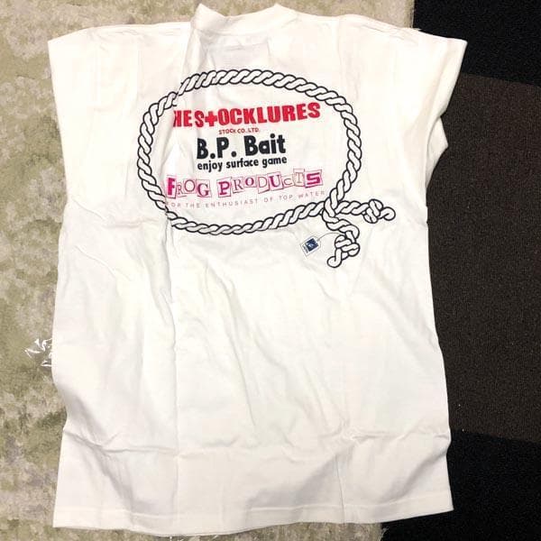 ストックルアーズ✕B.P.Bait✕フロッグプロダクツ コラボ Tシャツ