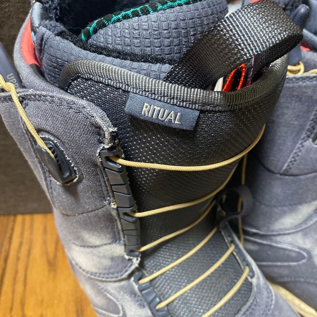 Burton RITUAL デニム風　スノーボード　ブーツ 女性用　24cm