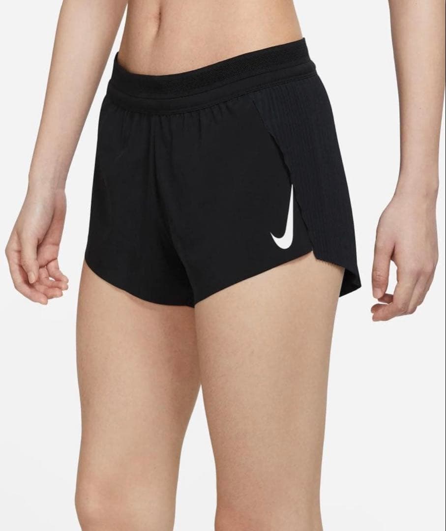 Nike ナイキランニングCZ9399 レディース 陸上用短パン XL ブラック